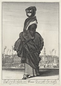 Winter and Summer (1643) by Wenceslaus Hollar and Wenceslaus Hollar
