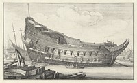 Bouw van een schip (1647) by Wenceslaus Hollar and Wenceslaus Hollar