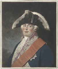 Portret van Frederik Willem II, koning van Pruisen (1794) by Charles Howard Hodges