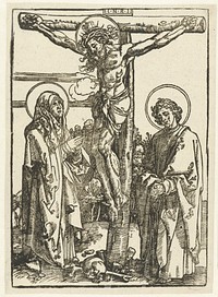 Kruisiging (1480 - 1520) by anonymous and Albrecht Dürer