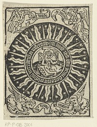 Het Christuskind kastijdt zichzelf. (1503) by Meester van de Delbecq Schreiber Passie, Master of Delft and Master of the Virgo inter Virgines