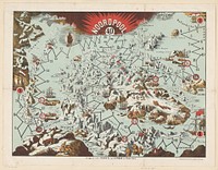 Spelregels bij het bordspel: Noordpool (1869 - 1907) by Nijgh and Van Ditmar