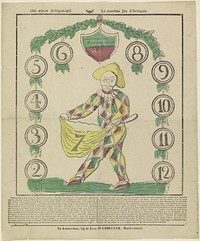 Het nieuw arlequinspel / Le nouveau jeu d'arlequin (1828 - 1913) by Erve Wijsmuller, Philippus Jacobus Brepols and anonymous