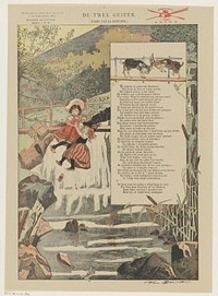 De twee geiten (1888) by Firmin Bouisset, Rougeran Vignerot and Albert Quantin
