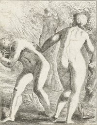 Expulsion from Paradise (1687 - 1708) by Pieter van der Plas II