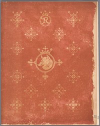 Omslag en schutblad voor: Stijn Streuvels, Reinaert de Vos, 1910 (1910) by Bernard Willem Wierink