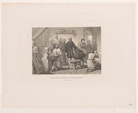 Beeldhouwwerkplaats, 13e eeuw (1857 - 1864) by David van der Kellen 1827 1895 and Emrik and Binger