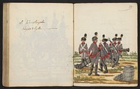 Uniformen van keizerlijke konstabels (1795 - 1796) by S G Casten