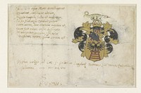 Wapen van Josephus Justus Scaliger (1598) by anonymous