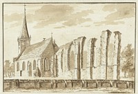 Kerk te Heiloo (1685 - 1735) by Abraham Rademaker