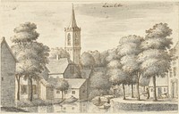 Het dorp Linschoten (1761 - 1828) by Joseph Adolf Schmetterling