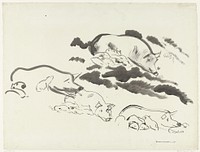 Studies van een zeug met biggen (1915) by Rik Wouters