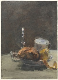 Stilleven (1867 - 1913) by Marinus van der Maarel