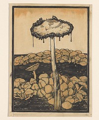 Druipende paddenstoel (1915) by Julie de Graag