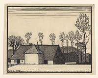 Boerderij (1919) by Julie de Graag