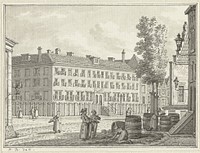 Het Armenhuis te Rotterdam (1790) by Jan Bulthuis