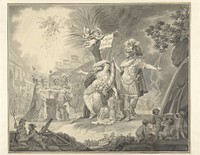 Zinneprent op de Vrede van 1802 (1802)