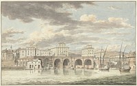 De haven van Civitavecchia (1779) by Jean Grandjean