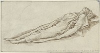 Liggende figuur (1780 - 1849) by David Pièrre Giottino Humbert de Superville
