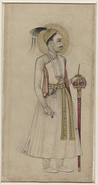 Portret van Sultan Muhammad-Quli Qutb-Shah van Golconda (c. 1630) by anonymous