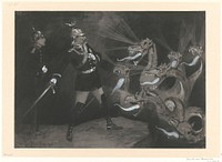 De Duitse Keizer en Kroonprins in hun strijd tegen de Oppositie (1868 - 1940) by Johan Braakensiek