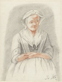 De dienstmaagd bij het huwelijksaanzoek van Reinier Adriaansz (1766 - 1815) by Jacob van Strij and Cornelis Troost