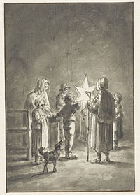 Driekoningen (1782 - 1837) by Pieter Bartholomeusz Barbiers