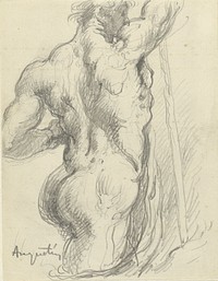 Torso van atleet (Hercules?) (1871 - 1932) by Louis Anquetin