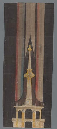 Ontwerp voor een affiche voor Konings Gist (1874 - 1945) by Carel Adolph Lion Cachet