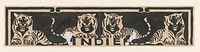 Ontwerp voor vignet in het gedenkboek voor koningin Wilhelmina uit 1923: Indie (1874 - 1945) by Carel Adolph Lion Cachet