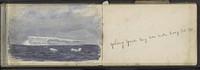 Gezicht op een ijsberg in de Noordelijke IJszee (1880) by Louis Apol
