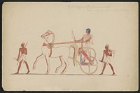 Egyptische hoogwaardigheidsbekleder legt een bezoek af (1859) by Willem de Famars Testas