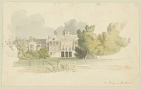 Gezicht op Huis ten Bosch (1811 - 1816) by Robert Hills