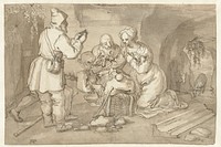 Aanbidding der herders (1578 - 1628) by Pieter Cornelisz van Rijck