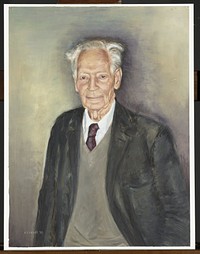 Portret van Prof. Dr. P. Formijne (1995) by Anna Eickholt