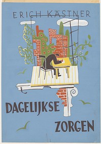 Bandontwerp voor: Erich Kästner, Dagelijkse zorgen. Liedjes en proza 1945-1948 (Der tägliche Kram), 1950 (in or before 1950)