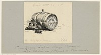 Hoed en vat van een marketentster (in or before 1889) by Jan Hoynck van Papendrecht