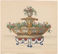 Jardinière (c. 1830 - c. 1850) by anonymous