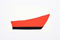 Boat white background accessories rectangle.