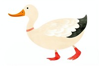 Goose animal white bird. AI generated Image by rawpixel.