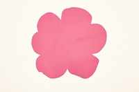 Pink flower abstract petal creativity.