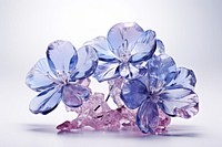 Hydrangea gemstone crystal mineral.