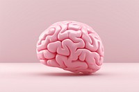 Pink plastic brain confectionery investment medical.
