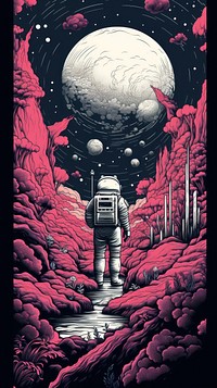  Astronaut science nature comics. 