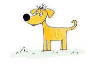 Dog terrier cartoon animal. AI generated Image by rawpixel.