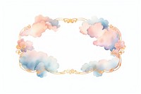 Cloud frame white background accessories creativity.