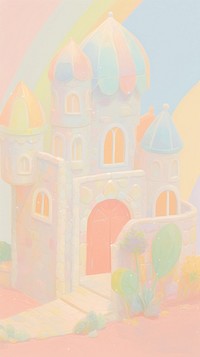  Castle drawing sketch backgrounds. AI generated Image by rawpixel.