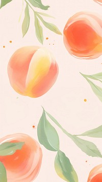  Peaches backgrounds plant freshness. AI generated Image by rawpixel.
