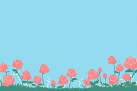  Red roses garden backgrounds outdoors pattern. AI generated Image by rawpixel.