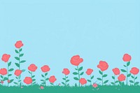  Red roses garden backgrounds outdoors pattern. AI generated Image by rawpixel.